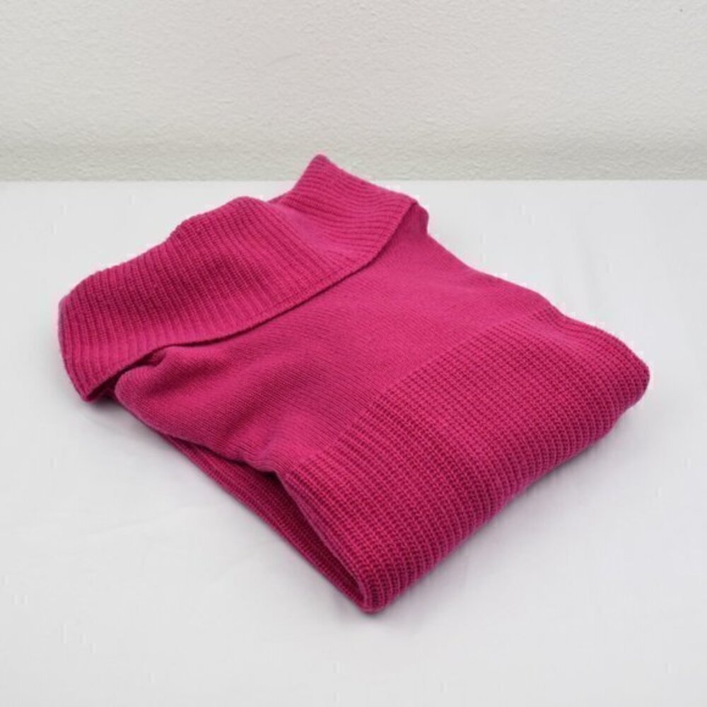 Bartolini Women's Cowl Neck Sweater Color Pink Size Small Gently Used Condition